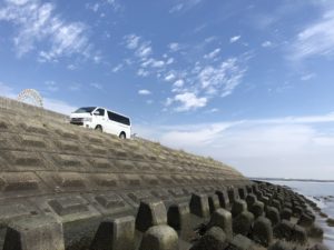 揖斐川河口 堤防南