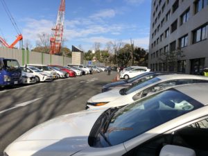 中部運輸局　駐車場