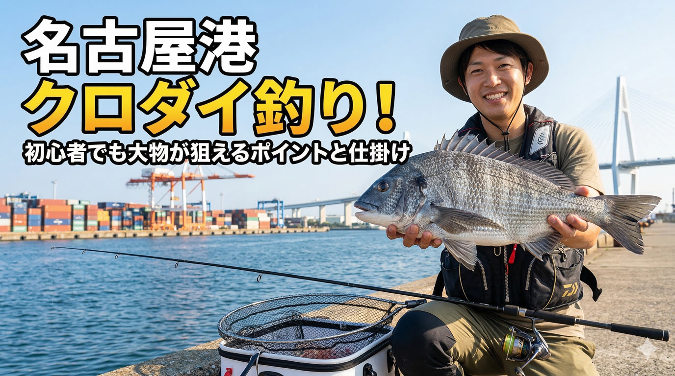 名古屋港　クロダイ釣り